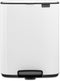 Brabantia Bo Pedaalemmer - 12 liter - Soft-close - White