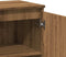 vidaXL - Dressoir - 60x35x70 - cm - bewerkt - hout - artisanaal - eikenkleur