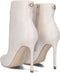 GUESS Reddi - Enkellaars - Naaldhak - Cream