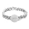 Guess LION KING - Heren Armband - Staal - Zilverkleurig - 21.50 cm