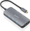 Aisens ASUC-6P019-GR - USB 3.2 Gen 1 Type-C Hub - 100W Power Delivery - Grijs