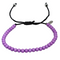 VirtuMade Sustainable bead Bracelets for men and women - Light Purple