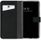 Selencia Galaxy S21 FE - Echt Lederen Bookcase - Ruimte voor 3 pasjes - Zwart