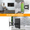 Nanook draaibare TV-beugel - 32-55 Inch - Max. 35 kg - Kantelbaar - VESA 100x100 t/m 400x400