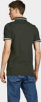 JACK & JONES JJEPAULOS - Poloshirt korte mouw - 2-pack donkerblauw en donkergroen