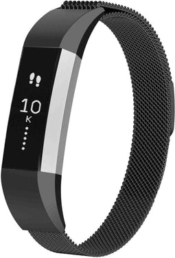 iMoshion Bandje Geschikt voor Fitbit Alta (HR) Maat S - iMoshion Milanees magnetische band - Zwart
