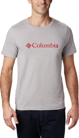 Columbia CSC Basic Logo™ - T-Shirt Korte Mouwen - Katoen - Grijs - Maat L