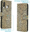 iMoshion Hoesje Geschikt voor Huawei P30 Lite Hoesje Met Pasjeshouder - iMoshion Design Softcase Bookcase - Goud / Zwart / Allover de luxe