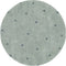 Rond Kinderkamer Vloerkleed Dot Blue Sage Lorena Canals