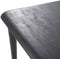 Eettafel Jiska 120x120 - zwart