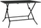 vidaXL - Tuintafel - inklapbaar - 110x80x72 - cm - staalgaas - antracietkleurig