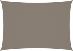 vidaXL - Zonnescherm - rechthoekig - 3,5x5 - m - oxford - stof - taupe