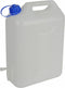4x jerrycan voor water met kraantje - 10 liter - waterjerrycans / watertank - kunststof - camping