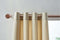 Larson - Velvet Gordijnen - 1.4m x 2.5m - Ringen - Beige