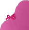 Wiegbeschermer HappyFriday Basic Kids Cloud Fuchsia 60 x 40 cm