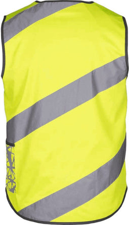 WOWOW Roadie Veiligheidsvestje - Fluojas Fietsen hardlopen - Small