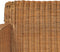 vidaXL - Eetkamerstoelen - 2 - st - met - kussens - natuurlijk - rattan - lichtbruin