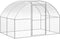 vidaXL - Kippenren - 3x4x2 - m - gegalvaniseerd - staal