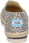 TOMS Alpargate Platform Rope - Dames espadrille - Vegan canvas - Wit zwart - Maat 40