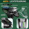 MIVELO Fietsverlichtingsset - 70 Lux - USB Oplaadbaar IPX5 Waterdicht - Zwart