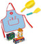 SES - Petits Pretenders - Verkleedkledingset chef-kok - inclusief schort - Keuken Speelset Kinderen