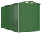 vidaXL - Tuinschuur - 192x357x223 - cm - gegalvaniseerd - staal - groen