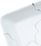 vidaXL - Opzetwasbak - rechthoekig - 46x35,5x13 - cm - keramiek - wit