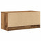 vidaXL - Tv-meubel - 80x35x36,5 - cm - bewerkt - hout - oud - houtkleurig