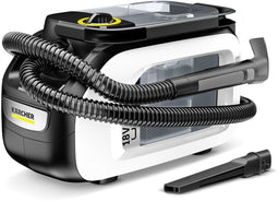 Kärcher SE 3-18 Compact Home - Trommelstofzuiger - Nat - Zakloos - Zwart Grijs Wit