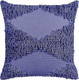 RHOEO - Sierkussen - Paars - 45 x 45 cm - Katoen