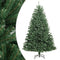 vidaXL - Kunstkerstboom - met - scharnieren - en - standaard - 150 - cm