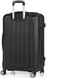 POLO&SKY Trolley Reiskoffer - Hardcase 67 cm - Schokbestendig - Zwart