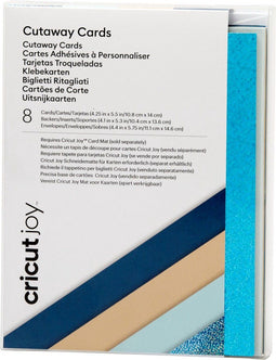 Cricut R20 Uitsnijkaarten 10,8x14cm – Marina (8 stuks)