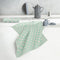 DDDDD - Barbeque Theedoek - 65x65 cm - Pastel Groen - Set van 6 stuks