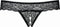 Obsessive - Miamor Kruisloze String Zwart L/XL