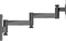 SpeaKa Professional SP-WMM-202S - Monitor-wandbeugel - Kantelbaar Zwenkbaar - Zwart