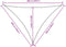 vidaXL - Zonnescherm - driehoekig - 5x5x6 - m - oxford - stof - terracottakleurig