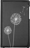 iMoshion Tablet Hoes Geschikt voor Samsung Galaxy Tab A7 Lite - iMoshion 360° Draaibare Design Bookcase - Zwart /Dandelion