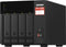 QNAP TS-473A - NAS Network Storage - AMD Ryzen V1500B quad-core - zwart