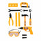 Speelgoedgereedschap Eddy Toys 13 Onderdelen