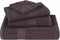 vidaXL - Handdoeken - 2 - st - 50x100 - cm - 360 - g/m² - 100% - katoen - antracietkleurig