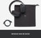 Logitech Zone Vibe 100 - Draadloze over-ear headset - Ruisonderdrukking - Grafiet