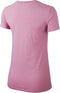 Nike - NSW Tee JDI Slim Essential WMNS - Dames Tee - M - Roze