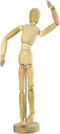 Kangaro ledenpop - 30 cm - hout - tekenpop - tekenmodel - K-830302