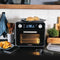 Gastroback Design 42815 - Grill-oven 21 l 1680 W - Hete lucht en grillfunctie - Zwart