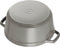 Staub Braadpan Cocotte Grafietgrijs - ø 24 cm / 3.8 liter
