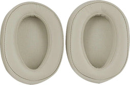 Oorkussens Geschikt Voor Sony WH-H900N / MDR-100ABN - 2 Stuks - Vervangende Koptelefoon Earpads - Oorkussens Met Noise Cancelling - Zacht Memory Foam - Eiwitleer - Champagne