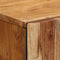 vidaXL - Highboard - 60x33x100 - cm - Massief - Acaciahout