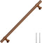 vidaXL - Handvatten - 5 - st - 192 - mm - roestvrij - staal - bronskleurig