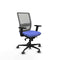 Piqueras y Crespo 2D036G0 - Bureaustoel - Verstelbare hoogte met armleuning - Licht Blauw